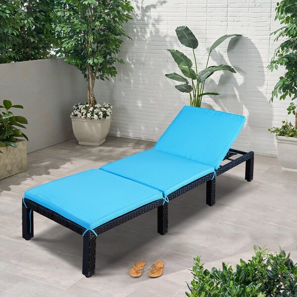 Outdoor Chaise Lounger | Wayfair